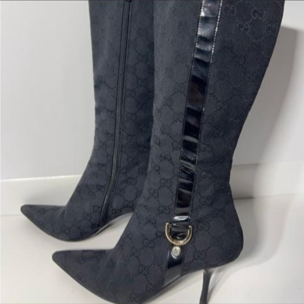 Authentic boots heels Gucci